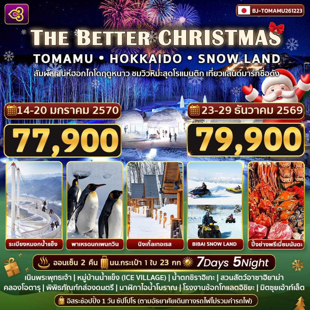 THE BETTER CHRISTMAS TOMAMU HOKKAIDO SNOWLAND