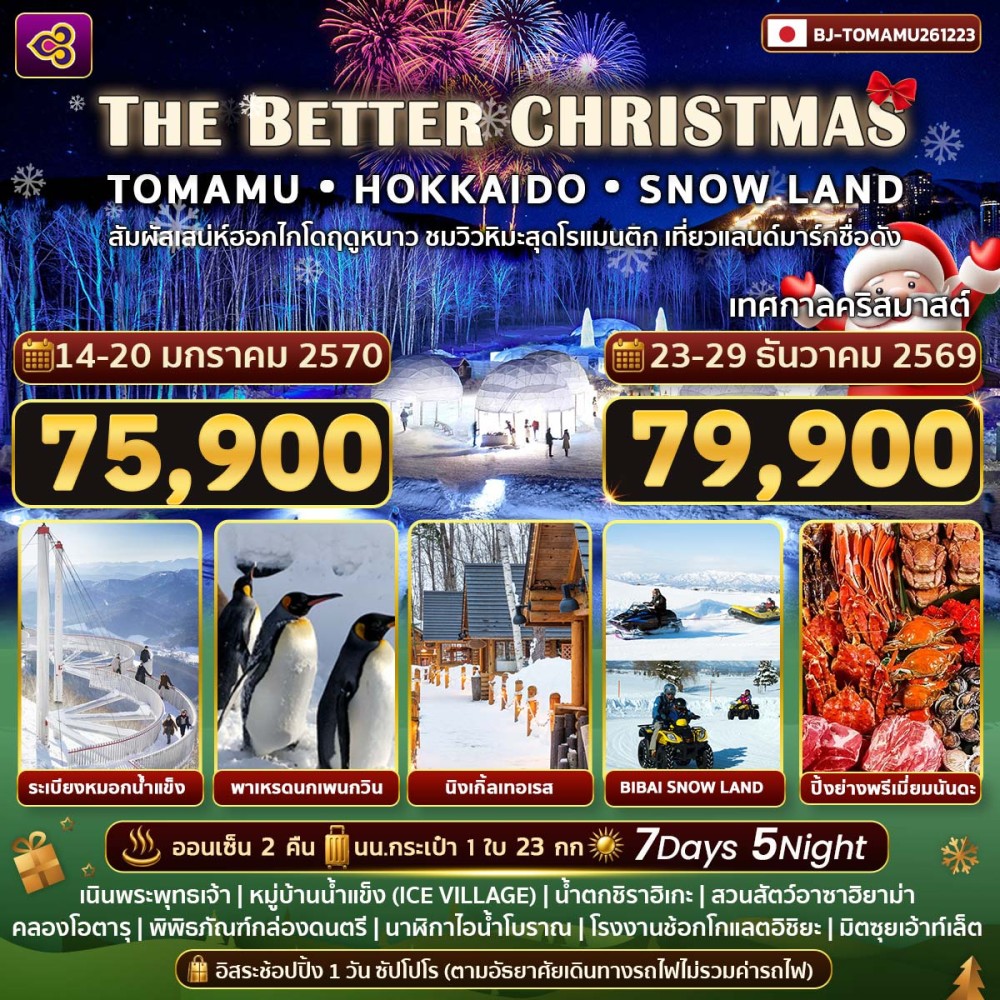 THE BETTER CHRISTMAS TOMAMU HOKKAIDO SNOWLAND